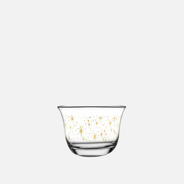 Dimlaj Touch Glimmer Set of 12 Pcs Cawa Cups Gold - Premium Cawa Cups from Dimlaj Touch