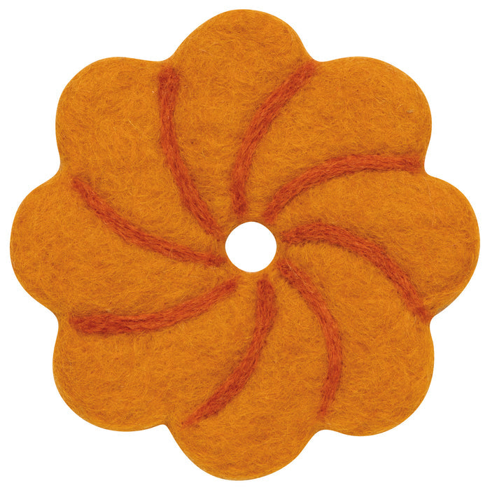 Donuts Felt Coasters Set of 4 Assorted