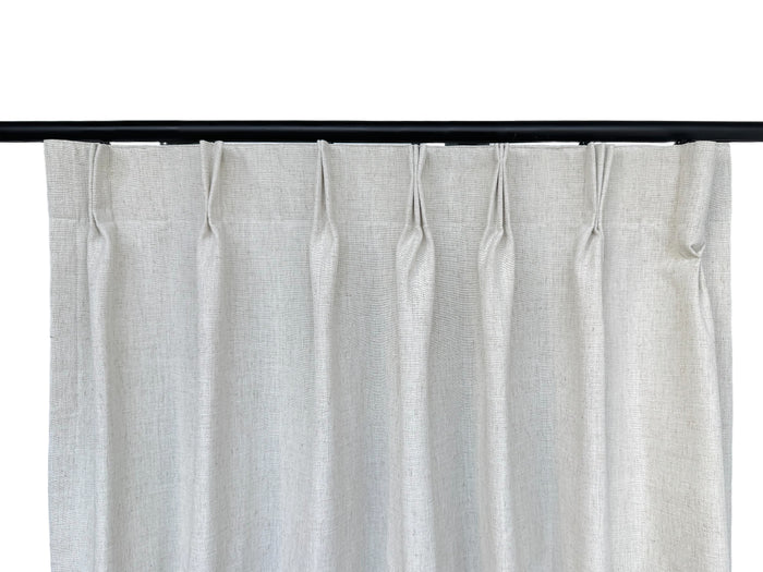 Drapery Header Sample | 7 Pleated Styles