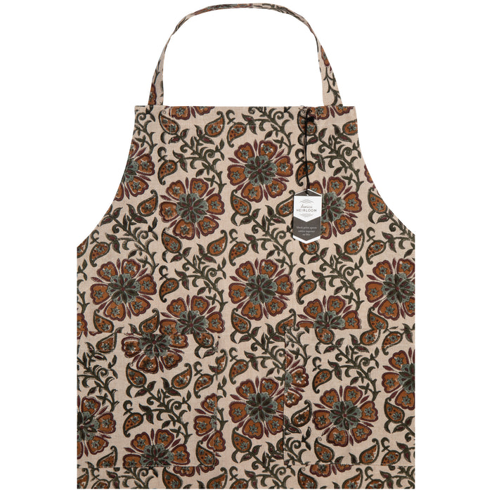 Elysian Block Print Apron