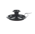 Enamel Candle Holder Green