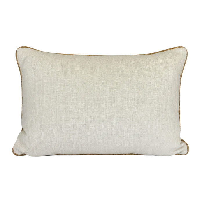 Eternal Toile 50x35cm Piped Cushion