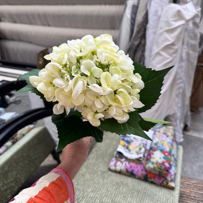Faux White Hydrangea