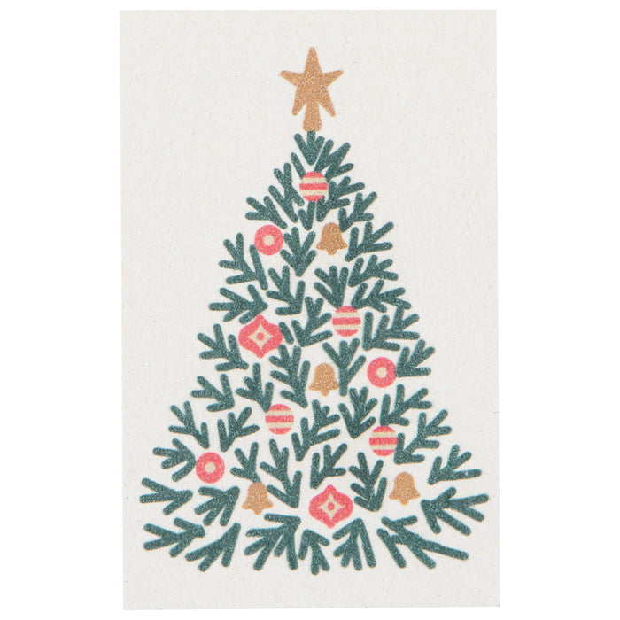 Festive Fir Christmas Pop Up Sponges Set of 4 Assorted