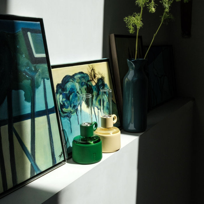 Flamtastique XS Deep Green Oil Lamp