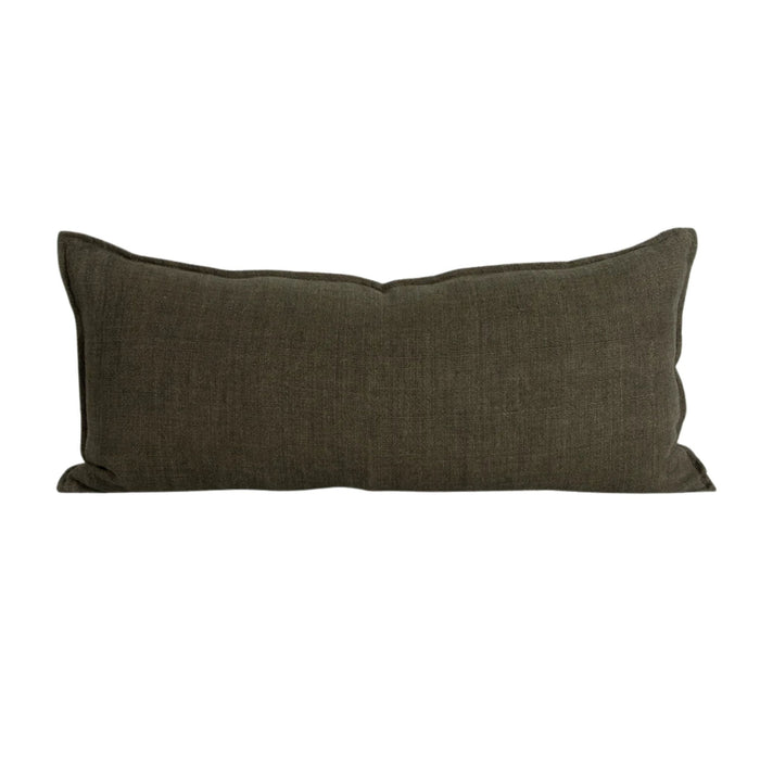 Flaxmill Winter Moss 40x90cm Lumbar Cushion