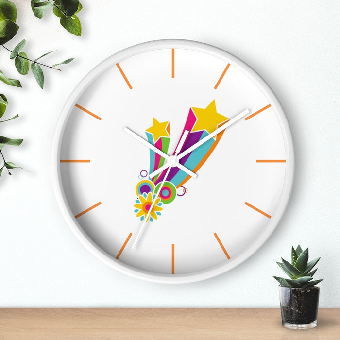 Flower Power Hippie Wall clock - Dakoda Goods & Co.