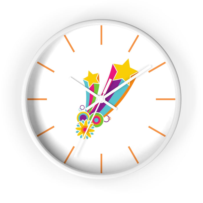 Flower Power Hippie Wall clock - Dakoda Goods & Co.