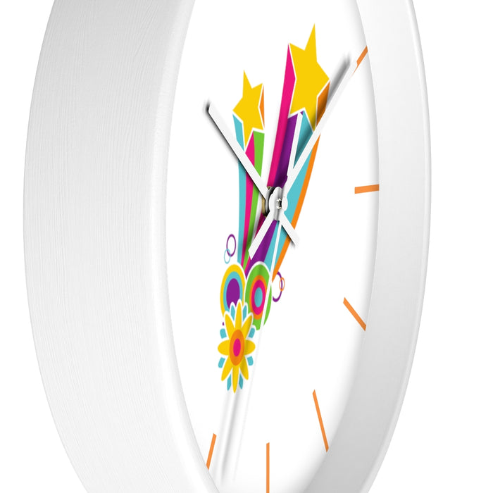 Flower Power Hippie Wall clock - Dakoda Goods & Co.