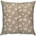 Freesia Embroidered Pillow 18 x 18 inch