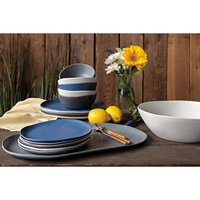 Fresco Melamine Platter - Riverstone