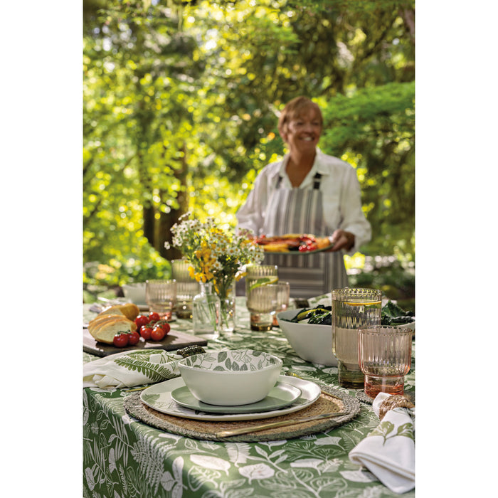 Fresco Melamine Side Plate - Moss