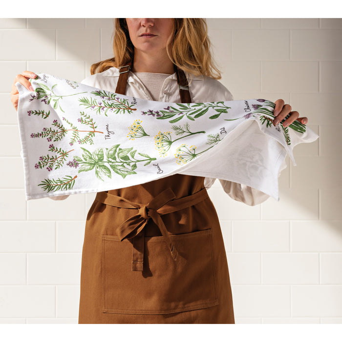Fresh Herbs Terry Dishtowel