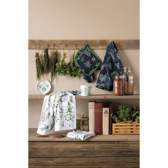 Fresh Herbs Terry Dishtowel