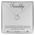 Friendship Necklace Gift for Friend Best Friend Gifts Birthday Christmas Friendaversary