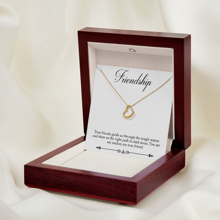 Friendship Necklace Gift for Friend Best Friend Gifts Birthday Christmas Friendaversary