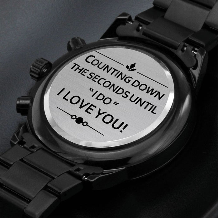 Gift for Husband Anniversary Gifts for Him, Waterproof Watch