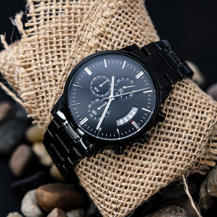 Gift for Husband Anniversary Gifts for Him, Waterproof Watch