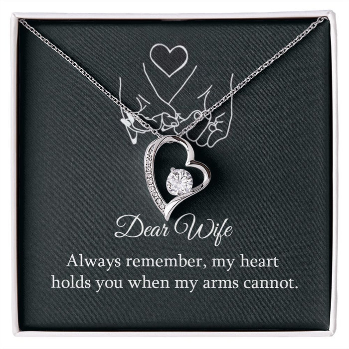 Gift for Wife Heart Necklace Gift for Wife Christmas Gifts Birthday Anniversary