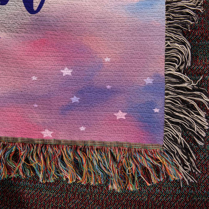 Gift to Daughter Fringe Blanket from Mom Gifts