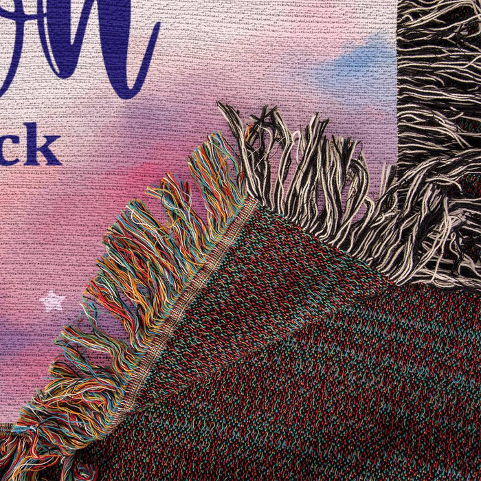 Gift to Daughter Fringe Blanket from Mom Gifts
