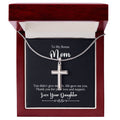 Gift to Mother-in-Law from Daughter Jewelry Cross Necklace