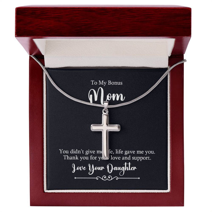 Gift to Mother-in-Law from Daughter Jewelry Cross Necklace