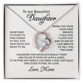 Gifts for Daughter Necklace Heart, Gifts from Mom to Daughter Birthday Christmas