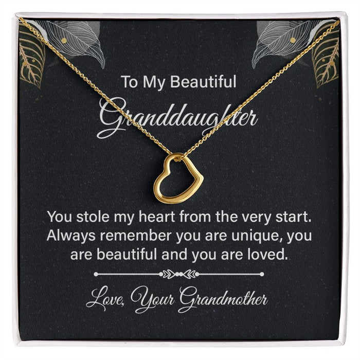 Gifts for Granddaughter Christmas Birthday Gifts for Granddaughter - Dakoda Goods & Co.