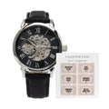 Gifts for Husband Valentine's Day Openwork Watch Gifts for Men