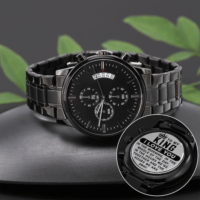 Gifts for Husband Water Resistant Watch, Birthday Anniversary Gift for Him