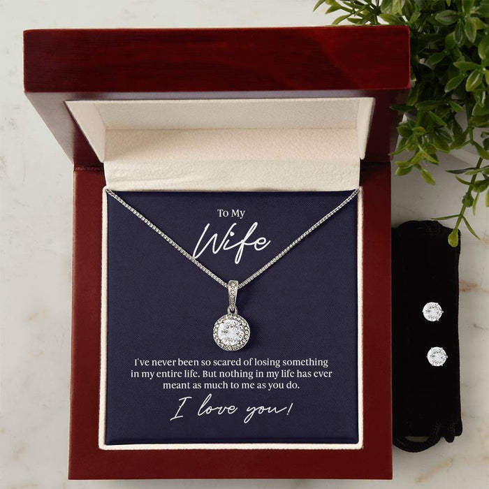 Gifts for Wife from Husband, Gifts from Wife to Wife Jewelry Set