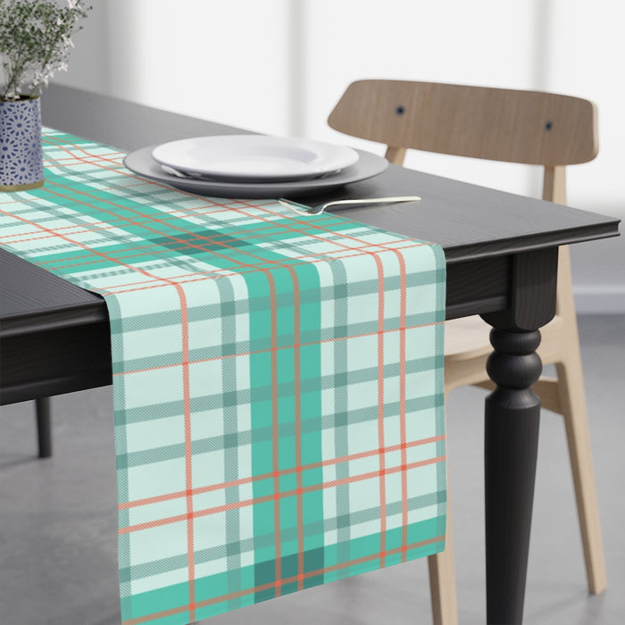 Gingham Plaid Table Runner, Runner for Table