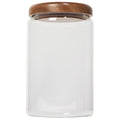 Glass Jar with Acacia wood lid - 32 oz