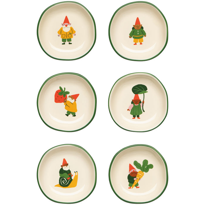 Gnome Grown Pinch Bowls Set of 6 Assorted