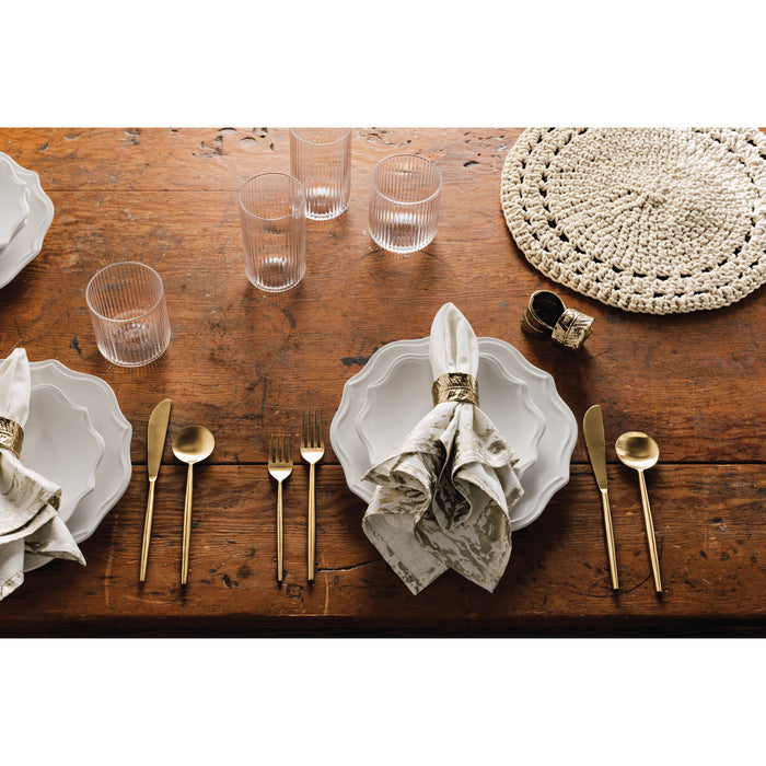 Gold Glimmer Napkins Set of 4