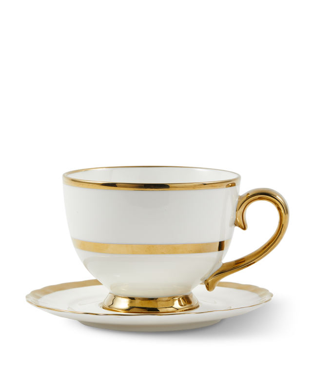 Golden Finds Oversized Tea Cups, Set of 2