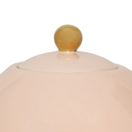 Good Morning Ceramic Tea Pot – Old Pink