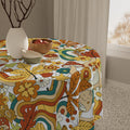 Groovy Retro Tablecloth