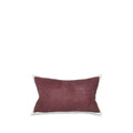 Hand Painted Linen CushionCover  in Grape, 50cm x 30cm