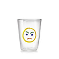 Handblown Glass 'Angry' Mood Tumbler
