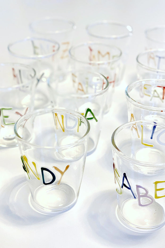 Handblown Glass Maman Tumbler