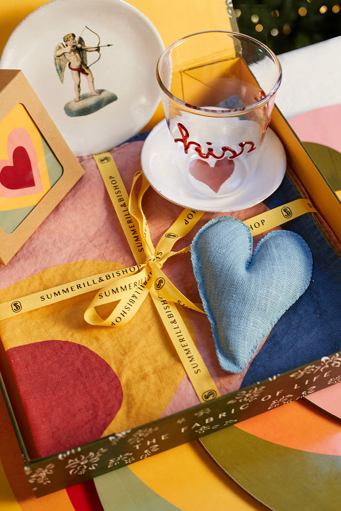 Handblown Glass "Mon Trésor" (My Treasure) Tumbler