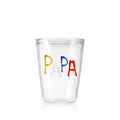 Handblown Glass Papa Tumbler