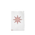 Handmade Paper Greeting Card with Star, 15cm x 10cm