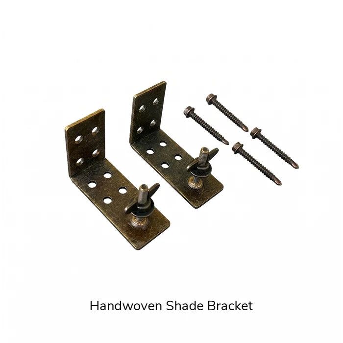 Handwoven Shade Bracket Sets – 2 Pieces