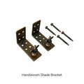 Handwoven Shade Bracket Sets – 2 Pieces