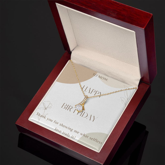 Happy Birthday Mom Jewelry Gifts for Mom Necklace Birthday Gifts