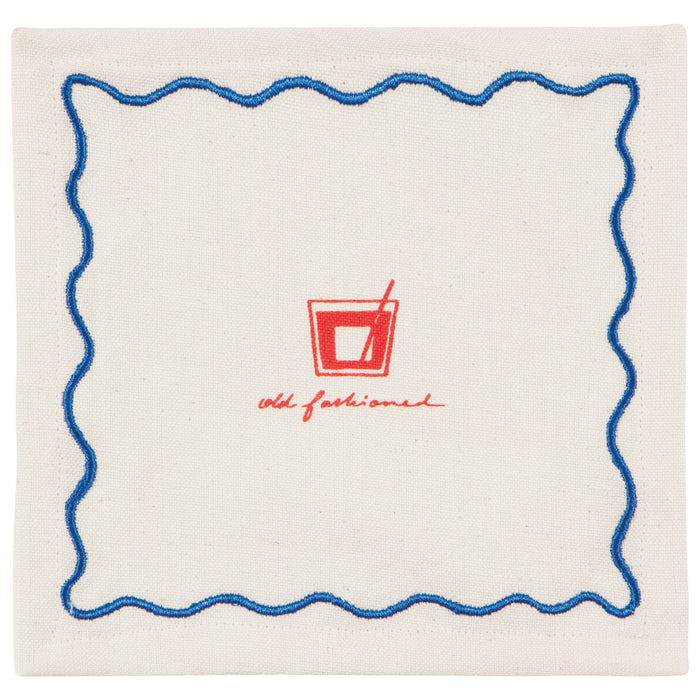 Happy Hour Cocktail Napkins Set of 4 Assorted