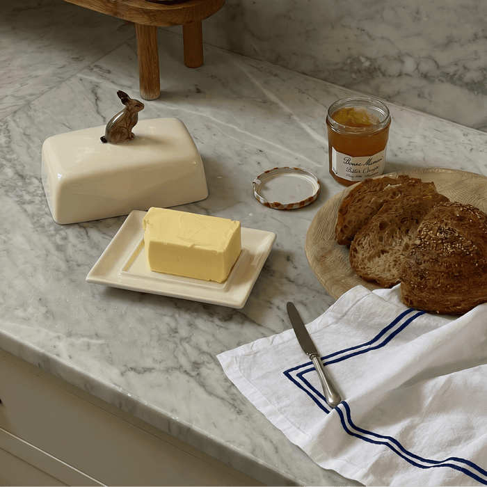 Hare Butter Dish